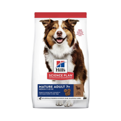 Hill's Science Plan Voksen 7+ Medium Lam/Ris 2,5 kg.